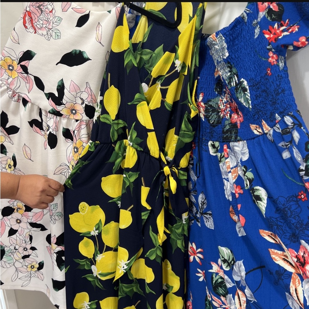 3 Maxi dresses